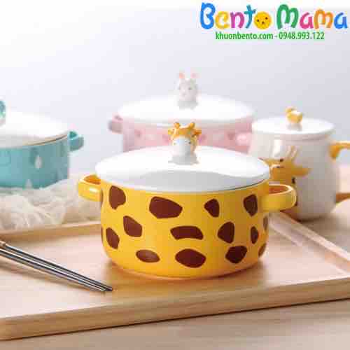 Nồi sứ hươu vàng Nồi sứ hươu vàng