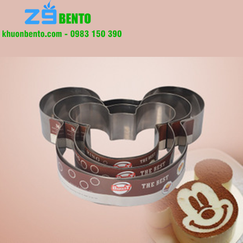 Khuôn Mousse ring Micky 10 inch